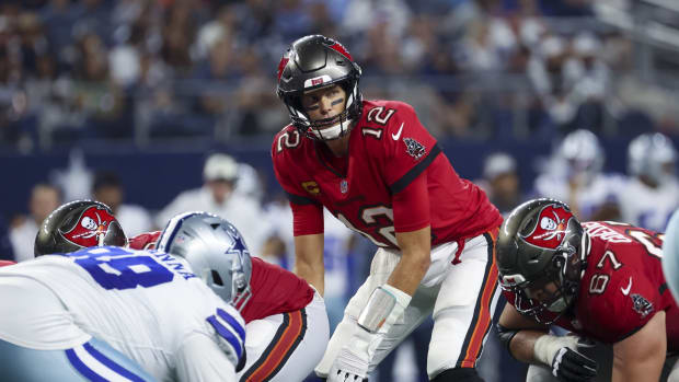Tampa Bay Buccaneers quarterback Tom Brady